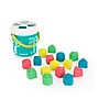 MINILAND Feel to Learn: Shape Sorting Bucket, Turquoise, 18 Pieces/Set (MLE97341)~#|#~80B0E883-C665-4CD7-894423A207DFF5D1_sc7