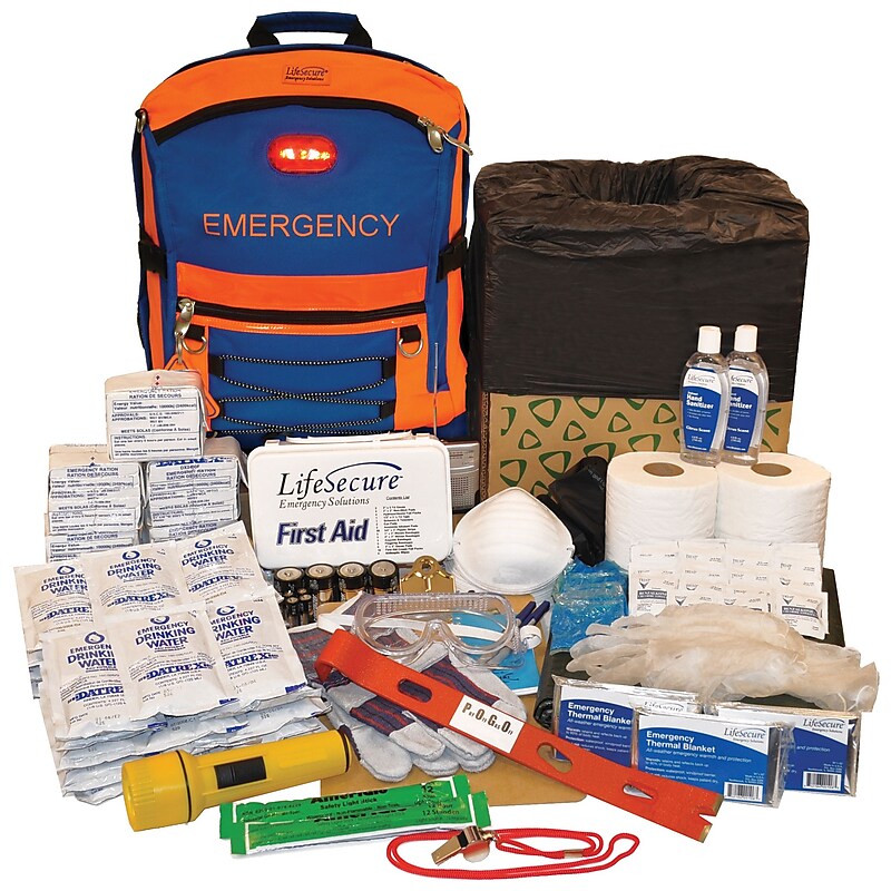 MobileAid SecurEvac Evacuation & Shelter-In-Place 30-Person Lockdown Emergency Preparedness Kit (10800) image 1