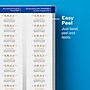 Avery Easy Peel Laser Return Address Labels, 2/3" x 1-3/4", Clear, 600 Labels/Pack (15695)~#|#~80BB9683-3349-4F3D-8969B4AB714A8FF9_sc7