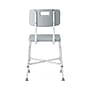 Medline Bariatric Shower Chair,Armless, Back Rest, Aluminum Frame, 650 lb. Capacity (G2-100BAX1)~#|#~80BE230C-62C4-4085-AA055B1D99650EFC_sc7