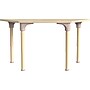 Flash Furniture Bright Beginnings Hercules Trapezoid Table, 47" x 20.75", Height Adjustable, Beech (MK-ME088027-GG)~#|#~80BF5554-203D-42A0-A7B32440A679B92A_sc7