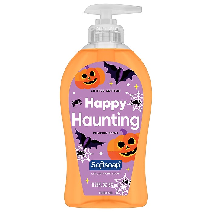 Softsoap Limited Edition Happy Haunting Liquid Hand Soap, Pumpkin