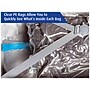 Cloudz Polyethylene 27.7" Compression Bag, Clear/Blue, 2/Pack (64874893175)~#|#~80C3A3E6-ED02-4200-8CDB128417E64A62_sc7