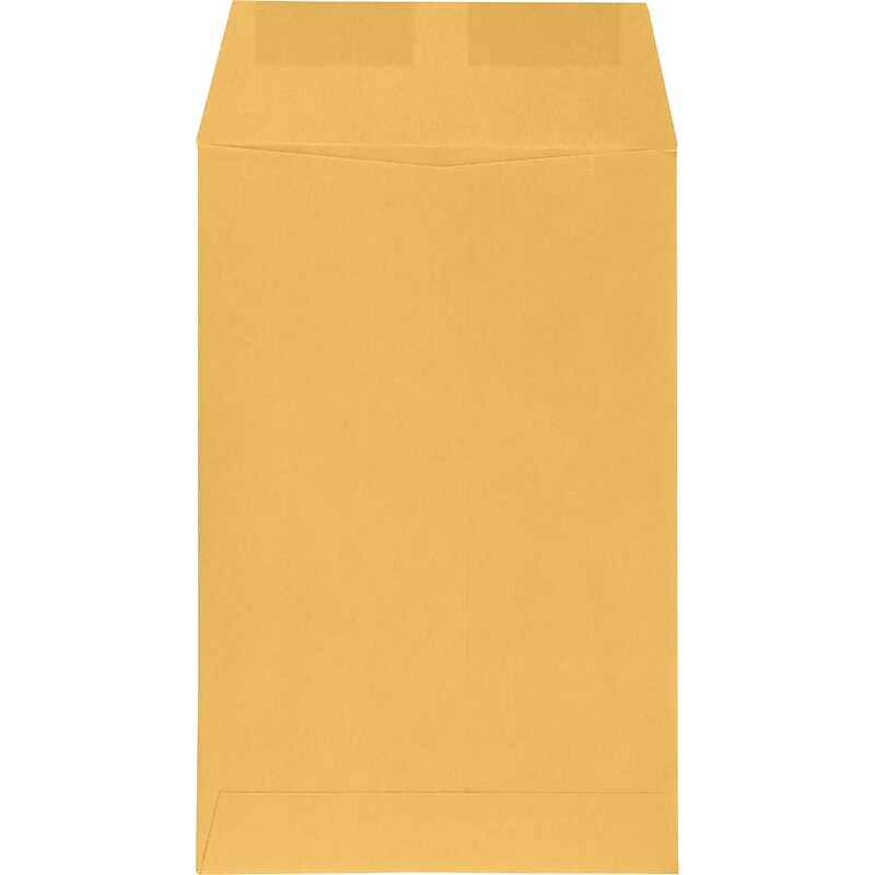 LUX 5.5" x 8.5" Kraft Open End - 24lb. Brown Kraft 50/Pack, 24lb. Brown Kraft (WS-4584-50) image 1