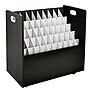 AdirOffice 50-Slot Mobile Roll File, 28.5"H x 30"W x 15.75"D, Black (626-BLK-KIT1)~#|#~80C7A112-9442-4488-BE37876882E29637_sc7