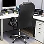 Mind Reader Ergonomic PU Leather Swivel Computer and Desk Chair, Black (OFFCHAIR24-BLK)~#|#~80C94D8F-5C81-4E38-B870CA0A484970CD_sc7
