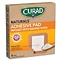 Curad Naturals with Baking Soda 4" x 4" Fabric Adhesive Bandages, Tan, 6 Bandages/Box, 24/Carton (CURNTB0404)~#|#~80ce57f5-1d8e-4f3f-881222285c07283c_sc7