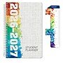 2026-2027 Excello Brands 5.5" x 8" Academic Weekly & Monthly Planner, Paperboard Cover, White Brick (NAY27-SM5585)~#|#~80D965D6-76A7-4A39-94EB458A241F1623_sc7