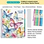 2026-2027 Excello Brands 8.5" x 11" Academic Weekly & Monthly Teacher Planner, Watercolor Butterflies (TP-AY26-0033)~#|#~80DAE1A0-54F9-4901-84FBB0F6C3C2B603_sc7