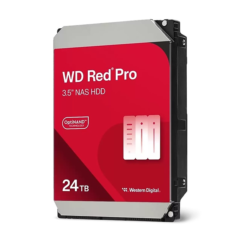 Western Digital Red Pro 24TB 3.5" SATA Internal Hard Drive (WD241KFGX) image 1