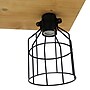 Lalia Home 4 Light Farmhouse Beam LED Pendant, Light Wood (LHC-1001-LW)~#|#~80E05C85-2796-4816-933567A533240477_sc7