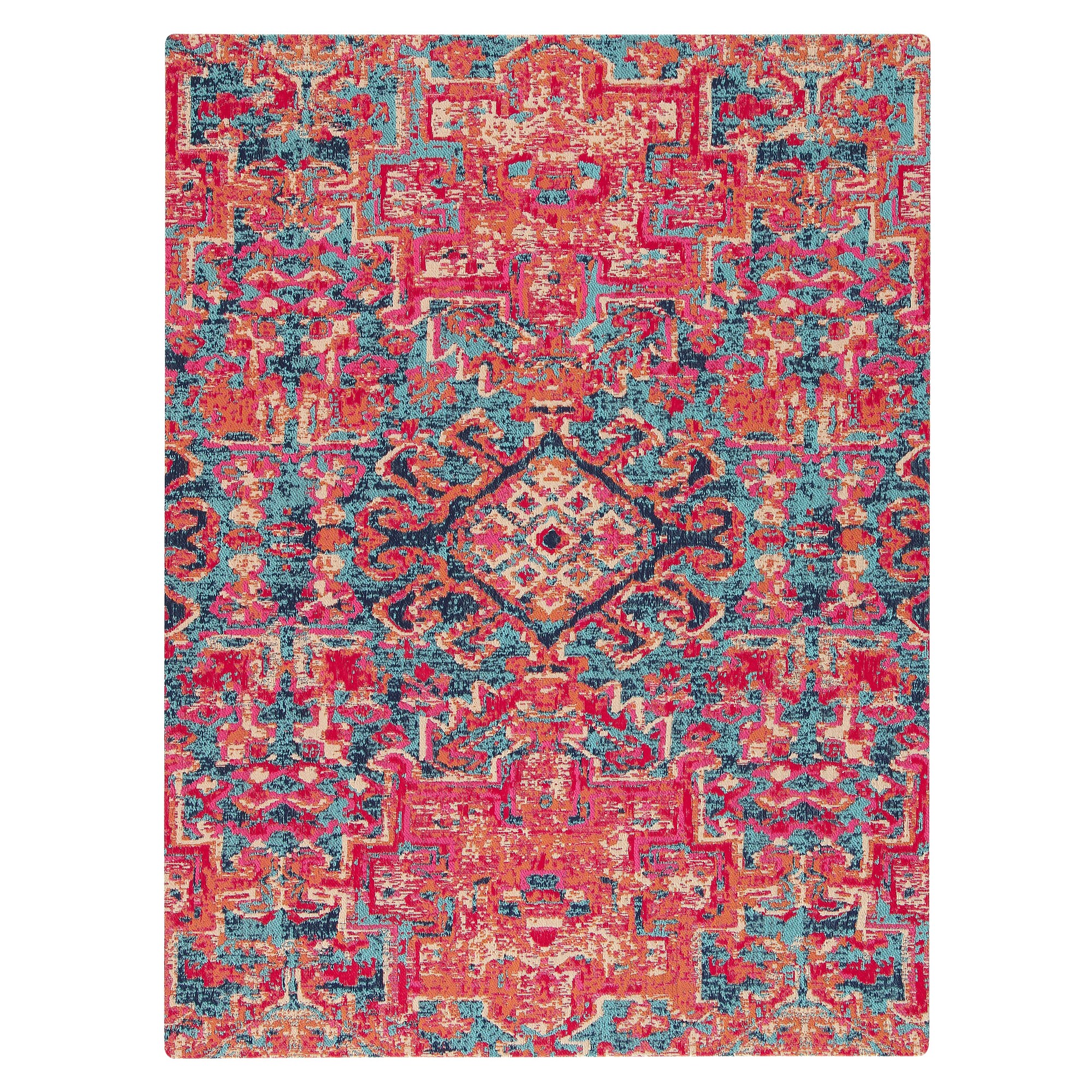 Anji Mountain Rug’d Merida Carpet & Hard Floor Chair Mat, 36″ x 48”, Low-Pile, Multicolored (AMB9001S) Sansujyuku sansujyuku.com