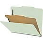 Medical Arts Press Pressboard Classification Folder, 1 Divider, 2" Expansion, Letter Size, Pale Green, 10/Box~#|#~80E5FD0F-F205-4F15-B325C5866E2AC83A_sc7