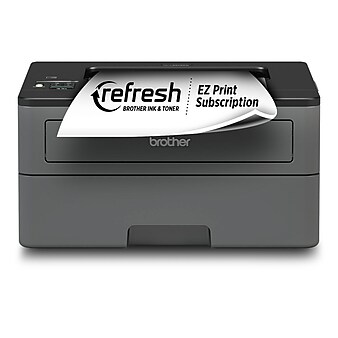 Brother HL-L2370DW Compact Monochrome Laser Printer with Wireless & Ethernet and Duplex Printing, Refresh Subscription Eligible