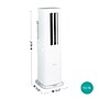 Hisense 115-Volt 8000 (BTU DOE) Portable Air Conditioner with Remote, WiFi Enabled, White (AHTP0825UW1W)~#|#~80EE3199-5FEE-4EB4-98E2D786E141EEE8_sc7