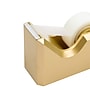 JAM Paper Desktop Dispenser, 4.5" x 2.5", 1" Core, Gold (338GO)~#|#~80EF89E0-DCC7-4ADC-B712839CAE143F1F_sc7