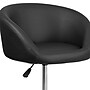 Flash Furniture Contemporary Vinyl Adjustable Height Barstool with Back, Black (CHTC31066LBK)~#|#~80F0C845-F75C-4064-9223E1245C56D499_sc7