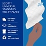 Scott Professional Essential Recycled Toilet Paper, 2-ply, White, 473 Sheets/Roll, 80 Rolls/Case (13217)~#|#~80F1F39A-5528-4CF0-ADB13026636FCF9B_sc7