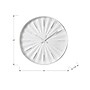 Monarch Specialties Inc. 12" Round Wall Clock, White (I 9114)~#|#~80F44B18-599B-42EE-912420D569DD6C26_sc7
