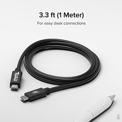 Plugable USB4 EPR 3.3' Cable, 240W - Thumbnail 4