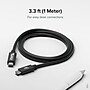 Plugable USB4 EPR 3.3' Cable, 240W, Black (USB4-240W-1M)~#|#~80F48BEC-AEA8-4DDA-AFEECBF49F46E390_sc7