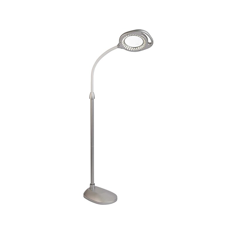 OttLite LED 1.75x 2-in-1 Magnifier Floor and Table Lamp (43828C-SHPR) image 1