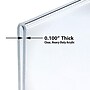 Azar Sign Holder, 8.5" x 5.5", Vertical, Table Top, Clear, Acrylic, 10/Pack (152734)~#|#~80F6BECF-42E9-4928-9E9C81D386905508_sc7