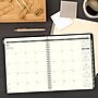 2027 AT-A-GLANCE Recycled 7" x 8.75" Weekly & Monthly Appointment Book, Faux Leather Cover, Black (70-951G-05-27)~#|#~80FAF7A1-D724-4F68-A9D1315A9D5D9588_sc7
