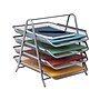 Mind Reader Metal Mesh Front Loading Letter Tray, Letter/Legal Size, Silver (4TPAPER-SIL)~#|#~80FD221F-912C-4987-B440B4DB28FFF0E0_sc7