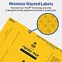Avery Laser/Inkjet Rectangle Multipurpose Labels, 2.25" x 7.75", Bright Yellow, 320/Box (94244)~#|#~80FDA11F-A282-4CBA-87A45431AB82B62A_sc7