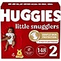 Huggies Little Snugglers Baby Diapers, Size 2, 148/Carton (49755)~#|#~8101A69C-FFA3-4266-830E5D367D456409_sc7