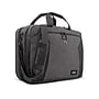 Solo New York Voyage Polyester Briefcase, Laptop Compatible, TSA Checkpoint Friendly, Gray/Black (NOM301-10)~#|#~81041675-E352-447C-B0745CE976C2CE27_sc7