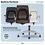 Serta Morrisen Ergonomic Faux Leather Executive Chair, Brown (52958-BRN)~#|#~8105BAA6-595A-40B7-8AC5235789C52356_sc7