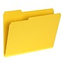 Pendaflex Recycled File Folder, 1-Tab, Assorted, Letter Size, Yellow, 25/Box (1007022)~#|#~810671C6-D5B8-43E6-B64154D5E52EA71B_sc7