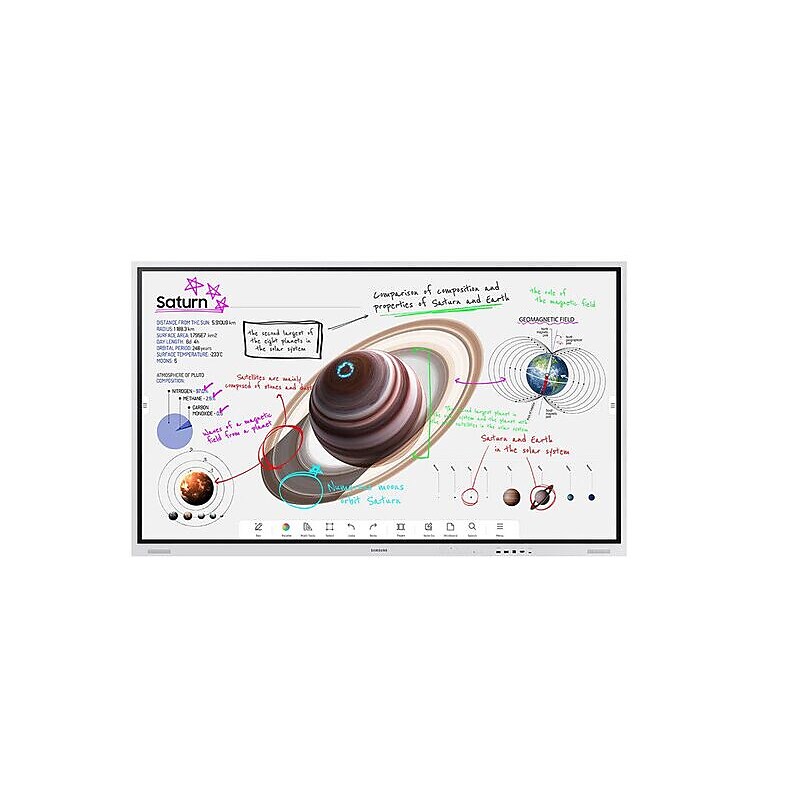 Samsung Advanced Digital Whiteboard 75" Monitor for Signage (WM75B) image 1