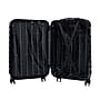 TUCCI CARRAVIA  3-Piece Hardside Luggage Set with Spinner Wheels, Black Geometric (T0812-03PC-BLK)~#|#~81077AF0-3FFB-4787-9F60B6C546C019C8_sc7