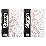 uCreate Rose Gold Dots 12" x 9" Wire Bound Sketch Book, 75 Sheets/Book, 2/Bundle (PAC37087-2)~#|#~81086A72-2849-42C7-875F6797E863CCA0_sc7