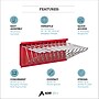 AdirOffice Steel Hanging Wall File, For Blueprint & Large-Format Files, Red (617-RED)~#|#~8115E2CC-C750-4124-B4D596E7B2B4E61B_sc7