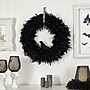 Nearly Natural Halloween Raven Feather Wreath, 30" (W1201)~#|#~8115EBE8-16BB-4C4B-9DA19E5852ACF815_sc7