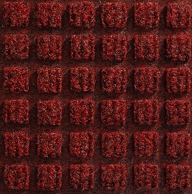 M + A Matting WaterHog CleanShield Stride Commercial Entrance Floor Mat with Adhesive Insert,  2′ x 5′, Red/Black (4115525170) Sansujyuku sansujyuku.com