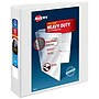 Avery Nonstick Heavy Duty 2" 3-Ring View Binders, Slant Ring, White (5504)~#|#~811B785B-6966-47B4-89C3152AED29AFB1_sc7
