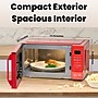 Farberware 0.7 cu. ft. Countertop Microwave, Red (FMO07WEIRD)~#|#~811CA773-4486-4253-A26C7DC53E6E02FE_sc7