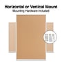 Staples Cork Bulletin Board, Aluminum Frame, 6'W x 4'H (28317-CC)~#|#~811F9549-A0AD-41F3-9CB40CC1D5E97F82_sc7