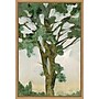 Amanti Art Green Tree I Framed Canvas Wall Art Print, 16" x 23" (A42674690222)~#|#~811FE9FE-1B49-4ED0-90139C7B15A0AEA5_sc7