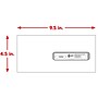 Standard Claim Right Window Envelopes, 4.5 x 9.5, Self-Seal, 500/Box~#|#~8127C040-7B7A-4753-A97CB3C1AE70862C_sc7