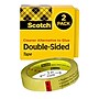 Scotch Permanent Double Sided Tape Refill, 0.75" x 36 yds., 3" Core, Clear, 2/Pack (665-2P34-36)~#|#~8127E17C-F68A-4272-8D548E3565663649_sc7