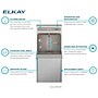 Elkay EZH2O 8GPH Surface Mounted Hands Free Bottle Filling Station, Stainless Steel (LZ8WSSSMC)~#|#~812811FC-29DE-41C0-87906CBCA1DFD21B_sc7
