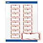Avery Rectangle Multipurpose Labels, 1" x 2-5/8", White, 160/Pack (19479370571)~#|#~812A0807-163B-435F-9256B8433ADA57E8_sc7