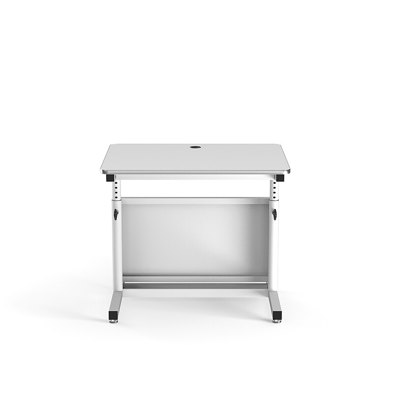 VersaDesk Deluxe 36"W Manual Adjustable Standing Computer Table, White (CTL3630-WW) image 1