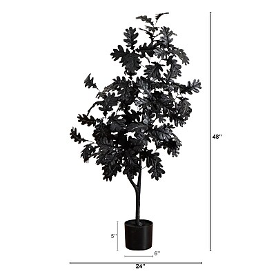 Artificial Halloween Black Oak Tree - Thumbnail 3